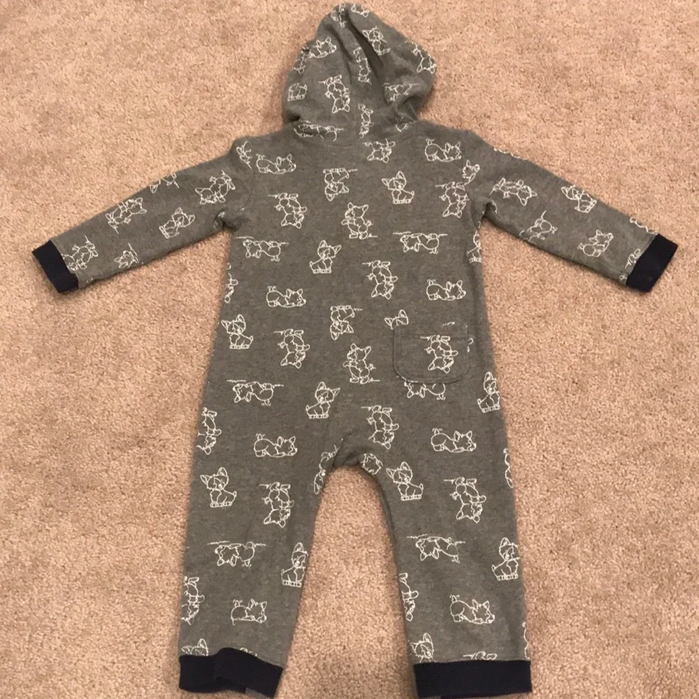 Gymboree Puppy Jumpsuit (size 18-24m)